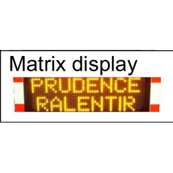 Sistem electronic afisare viteza - Solar - Matrix Display
